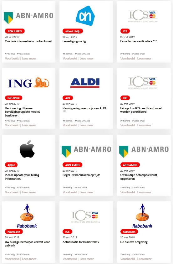 Valse e-mails 21 maart 2019